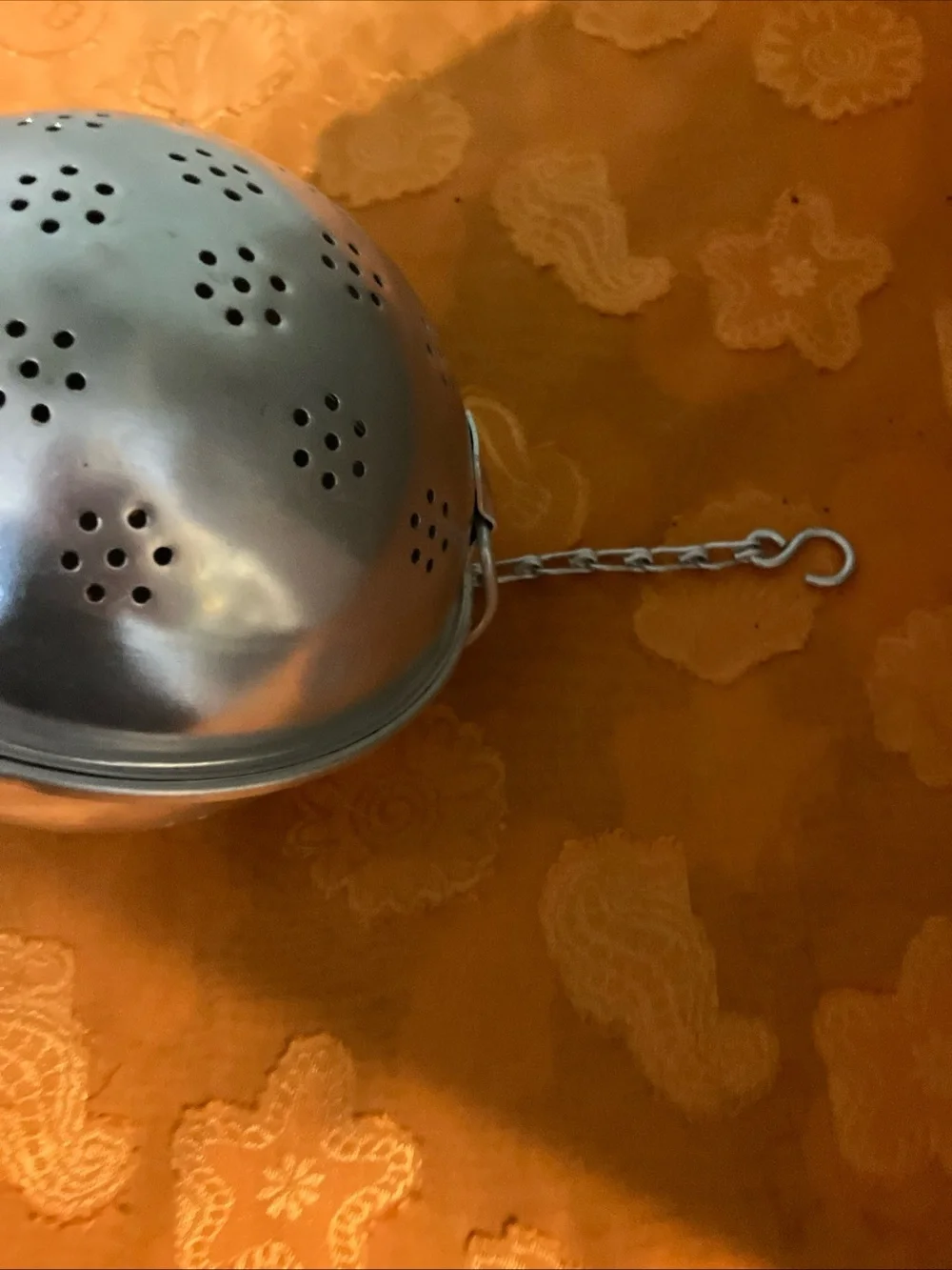 Vintage Aluminum Rice Ball Mold Aluminum Tea Ball Infuser Basket